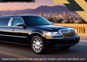 Experience Fresno’s non-emergency airport service and black cars